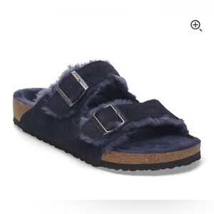 Birkenstock Navy Blue Sandals with Buckles/ unisex